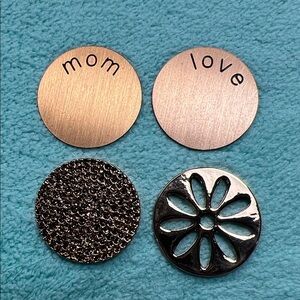 Floating Locket Coin Charm